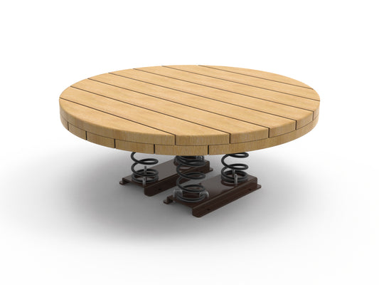 Equilibrio de Madera con Resortes - Crucijuegos Juegos con resorte
