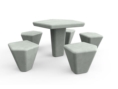Conjunto Living Mesa Alta Caliza