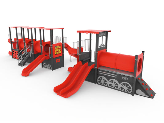 Locomotora con 3 Vagones - Crucijuegos perfit_best_selling_do_not_delete