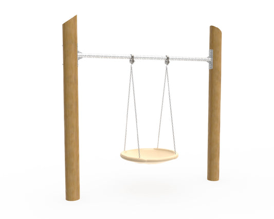 Pórtico Madera Hamaca Nido - Crucijuegos Wooden games