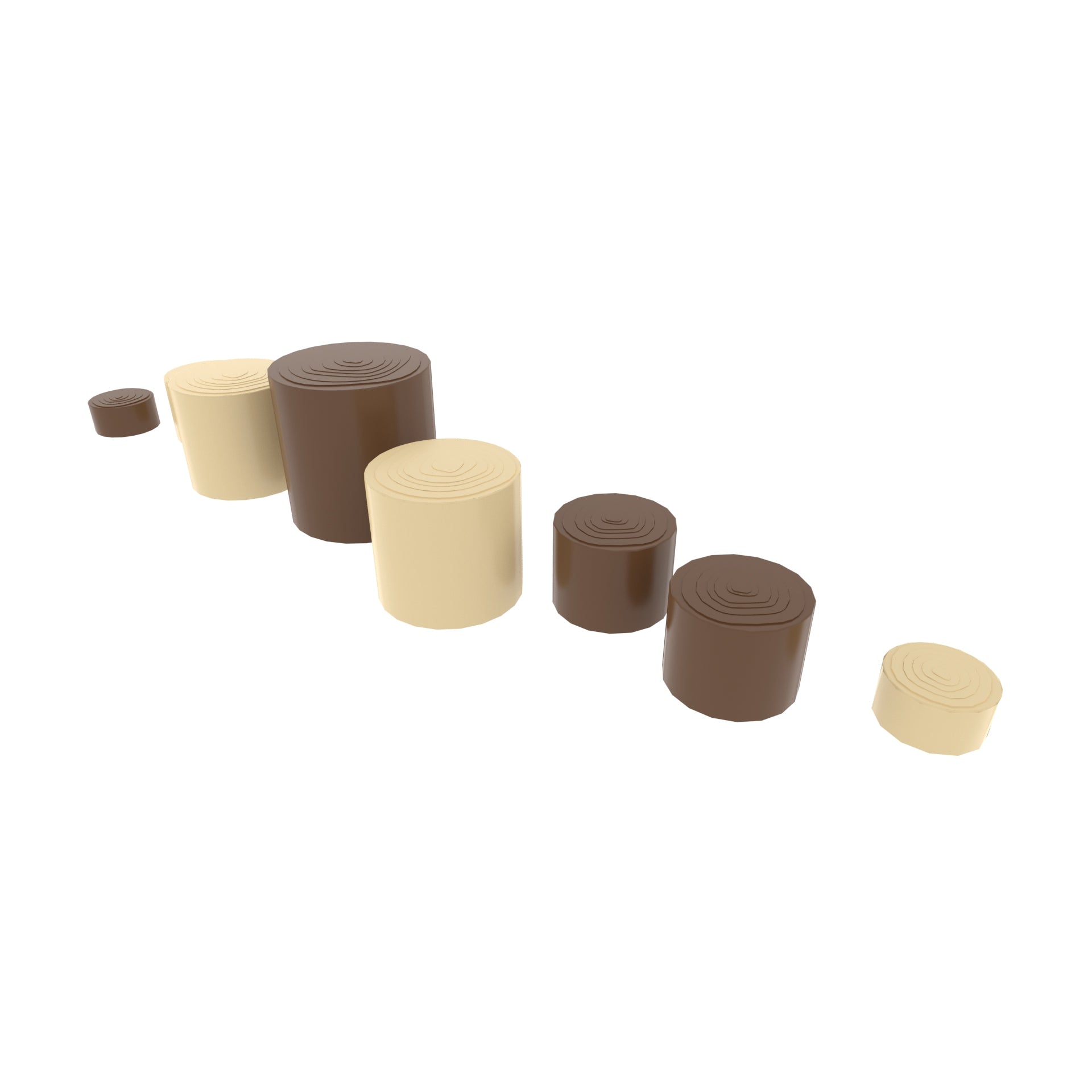 Kit Troncos Equilibrio