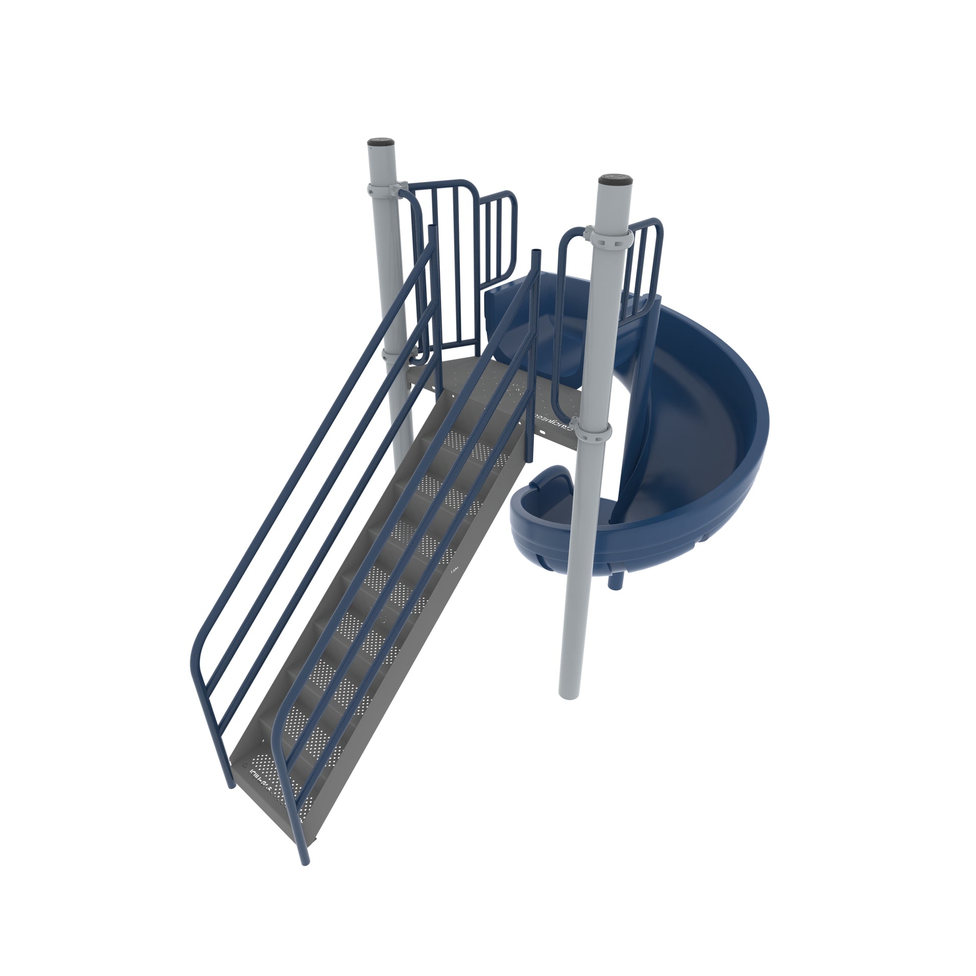 Tobogan Rulo 1.5m con Escalera