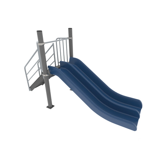 Tobogan Doble con Escalera - Crucijuegos Juegos Infantiles