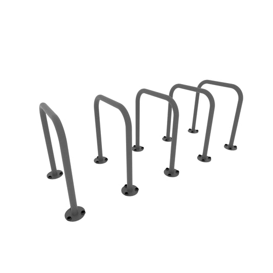Bicicletero Longo - Crucijuegos Bancos de plaza